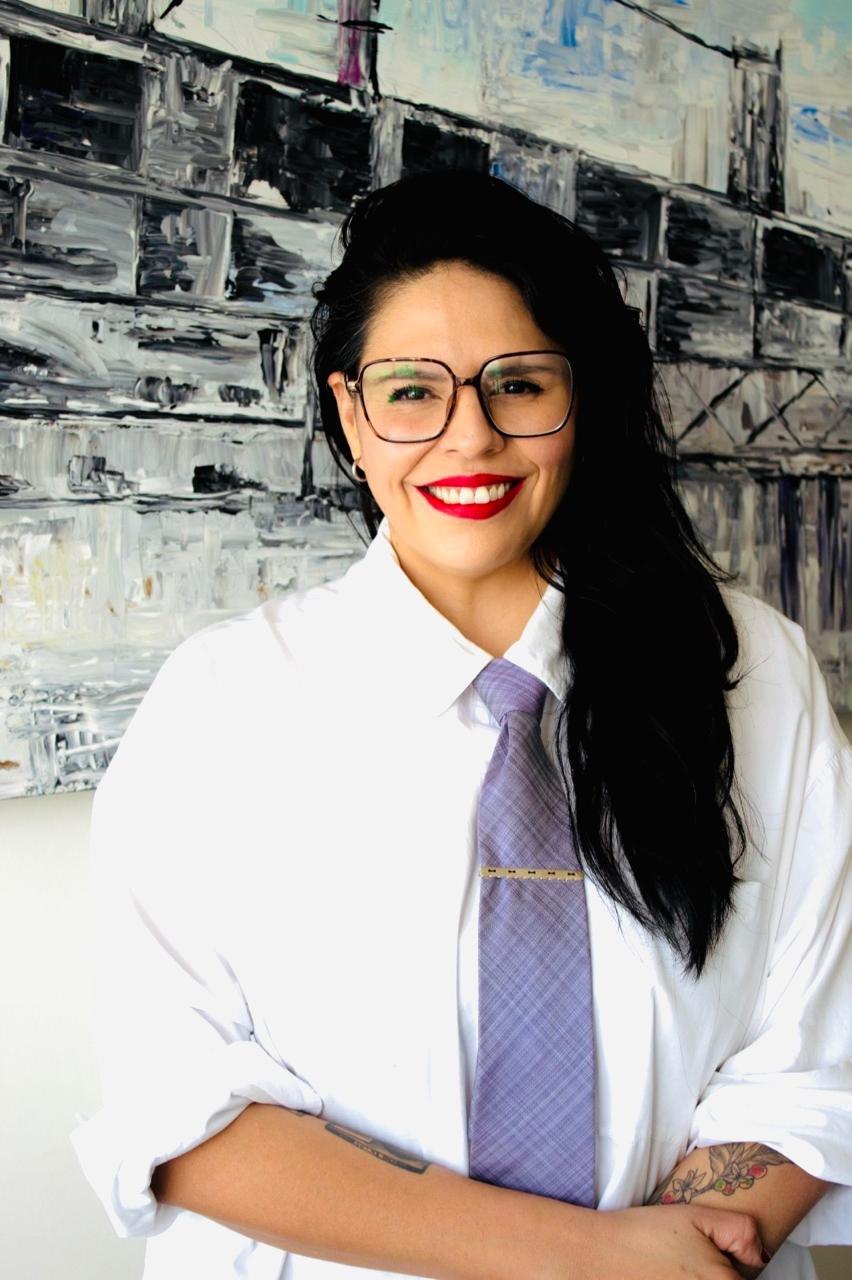Retrato de la Dra. Alejandra Gómez García